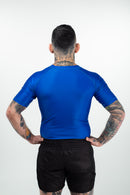 Rash Guard - Nippon Sport - 'Classic' - Lyhythihainen - Sininen