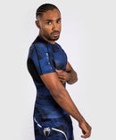 Rashguard - Venum - 'Electron 3.0' - Lyhythihainen - Sininen