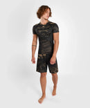 Rashguard - Venum - 'Gorilla Jungle' - Short Sleeve - Black/Sand