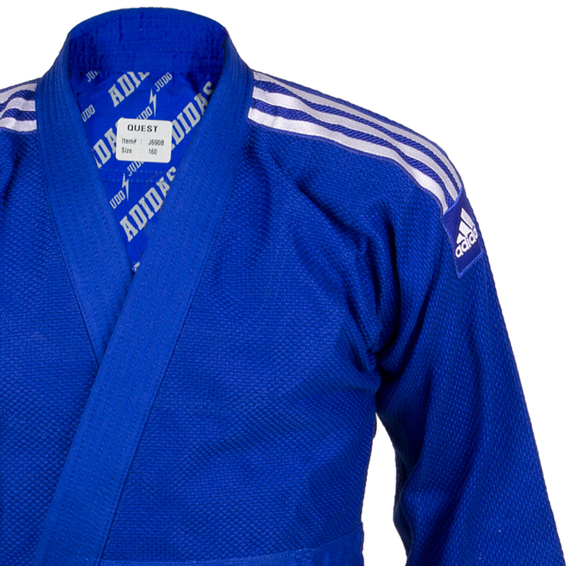 Judopuku - Adidas - Quest J690 - Sininen/Valkoinen