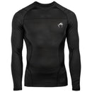Rash Guard - Venum - 'G-Fit' -  Pitkähihainen - Musta