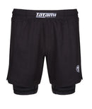 Shortsit - Tatami Fightwear - 'Dual Layer Grappling shorts' - Musta