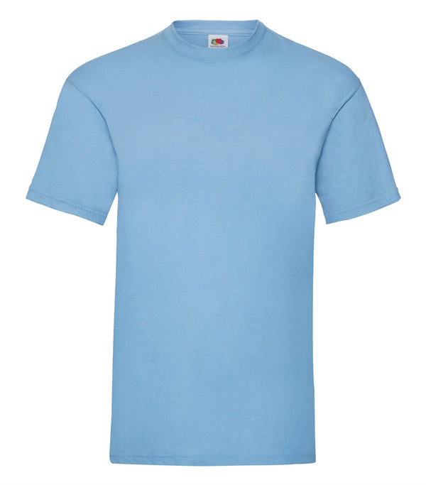 T-paita - Fruit of the Loom - 'Valueweight T' - New Sky Blue