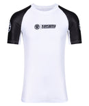 Rashguard - Tatami Fightwear - IBJJF Ranked - Musta/Valkoinen