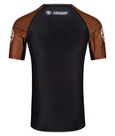 Rashguard - Tatami Fightwear - IBJJF Ranked - Ruskea