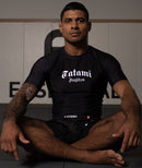 Rashguard - Tatami Fightwear - 'Gothic' - Lyhyt hihainen - Musta