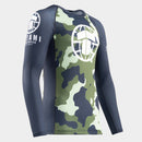 Rashguard - Tatami Fightwear - MTP - Musta/Camo