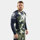 Rashguard - Tatami Fightwear - MTP - Musta/Camo
