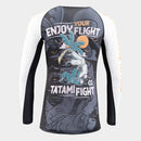 Rashguard - Tatami Fightwear - Enjoy Your Flight Eco Tech Recycled