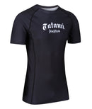 Rashguard - Tatami Fightwear - 'Gothic' - Lyhyt hihainen - Musta