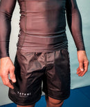 Shortsit - Tatami Fightwear - Katakana Grappling Shorts - Harmaa