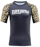 Rashguard - Tatami Fightwear - Recharge - Musta/Leopard