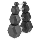 Käsipainot - Gymstick - Hex 1-20kg - Musta