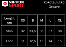 Sääri- ja jalkasuojat - Nippon Sport - Greave "Revamped" - Armygreen