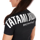 Rash Guard - Ladies - Tatami Fightwear - 'Impact' - Lyhyt hihainen - Musta