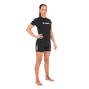 Rash Guard - Ladies - Tatami Fightwear - 'Impact' - Lyhyt hihainen - Musta