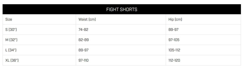 Fightshorts - Hayabusa - 'Icon Mid-Length' - Musta/Valkoinen
