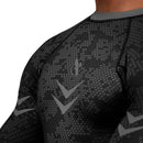 Rashguard - Hayabusa - 'Arrow Ranked' - Pitkähihainen - Musta