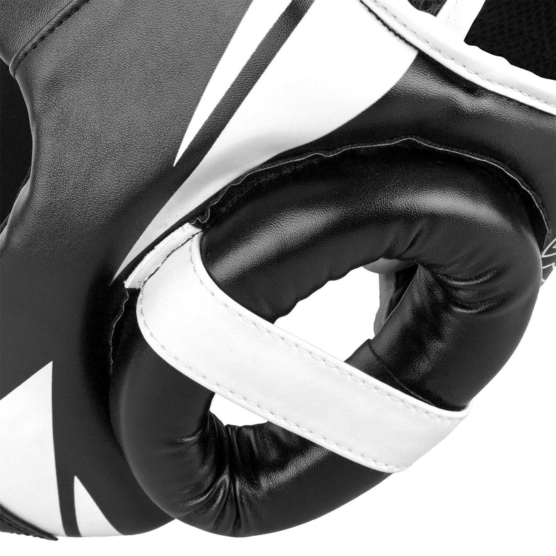 boxing helmet - Venum - Challenger Open Face - Black/White