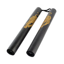 Harjoitusase - Nippon Sport - Nunchaku - Vaahtomuovi kahvat narulla - Musta