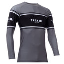 Rash Guard - Men - Tatami Fightwear - Fraction Long Sleeve - Grey