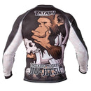 Rashguard - Tatami Fightwear - Thinker Monkey - Valkoinen