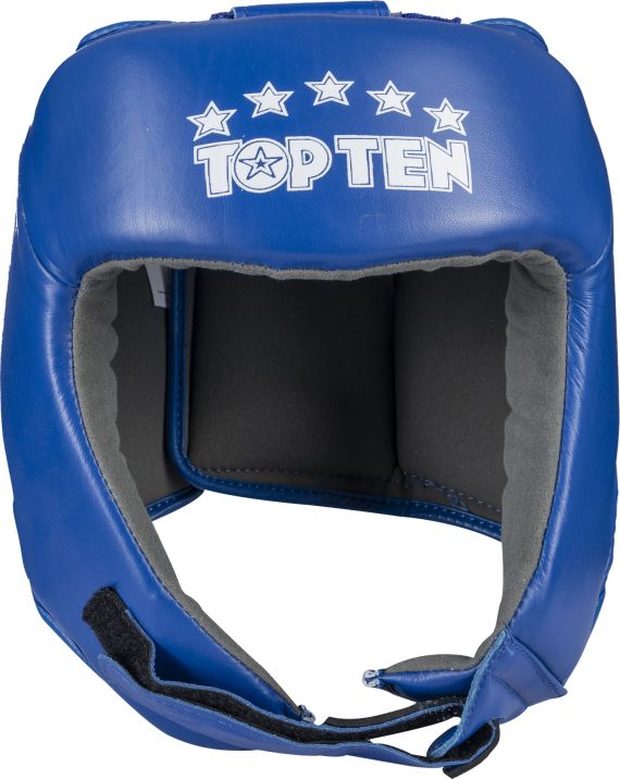 Nyrkkeilykypärä - TOP TEN - AIBA hyväksytty - Sininen (merkillä)