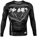 Rashguard - Venum Okinawa 2.0 - Long Sleeves - Black/White