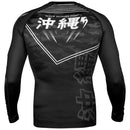 Rashguard - Venum Okinawa 2.0 - Long Sleeves - Black/White
