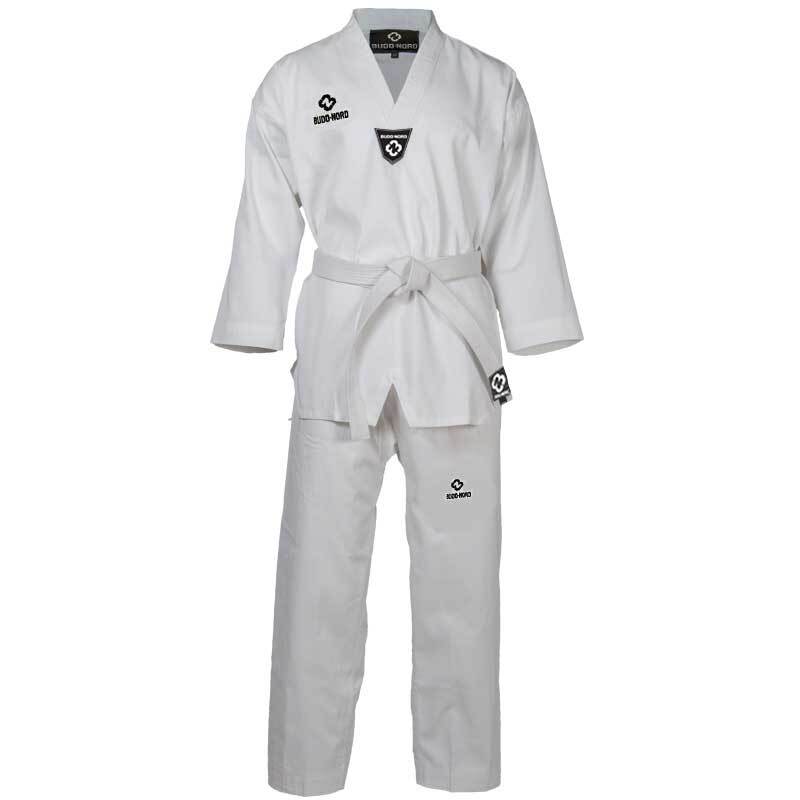 Taekwondo Dobok - Budo Nord - Standard - Valkoinen