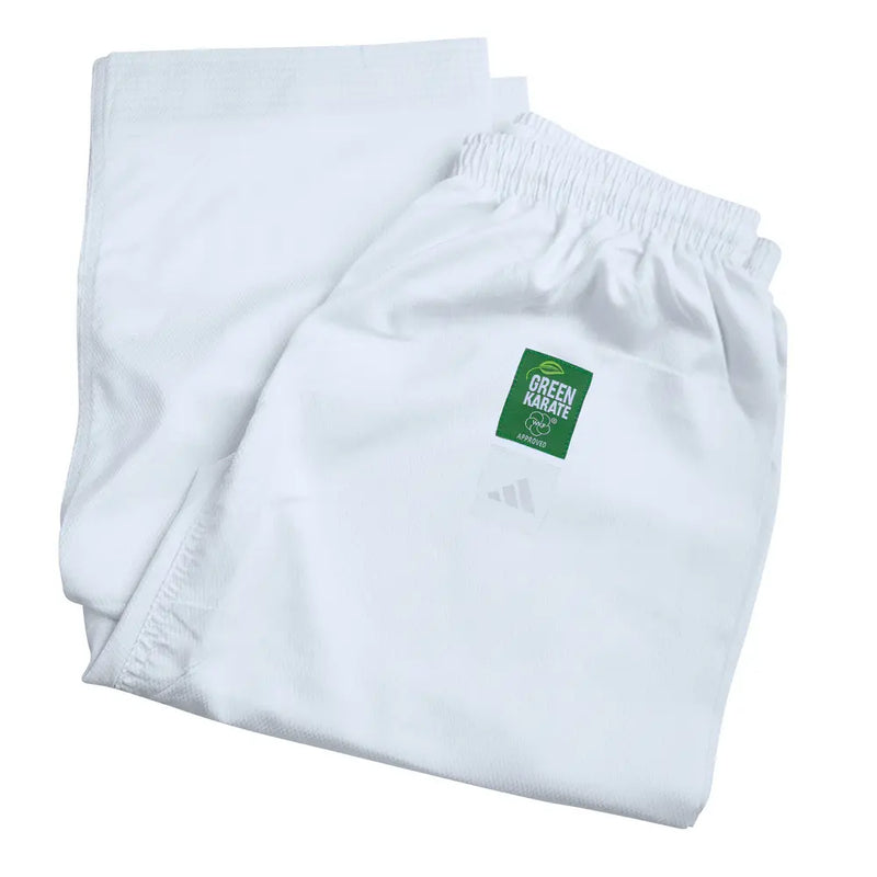 Karatepukusetti - Adidas - K0, Valkoinen/Punainen ja Valkoinen/Sininen