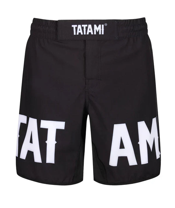 Shorts - Tatami Fightwear - 'Raven' Grappling Shorts - Black