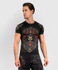 Rash Guard - Venum - 'Santa Muerte 5.0' - Lyhythinainen -  Musta/Kulta