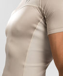 Rash Guard - Venum - 'G-Fit Air' - Lyhythihainen - Hiekka