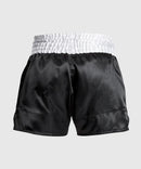 Muay Thai Shortsit - Venum - Classic - Musta/Valkoinen/Valkoinen