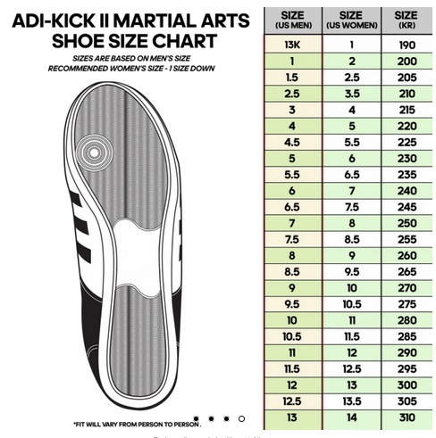 Kamppailukengät  - Adidas - AdiKick II - Valkoinen/Musta