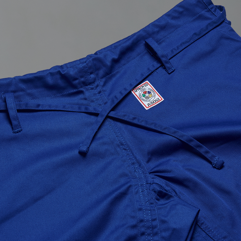 Judopuku - Adidas - Champion III - Sininen, SlimFit