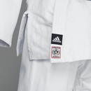 Judopuku - Adidas - Champion III - Valkoinen, Slimfit