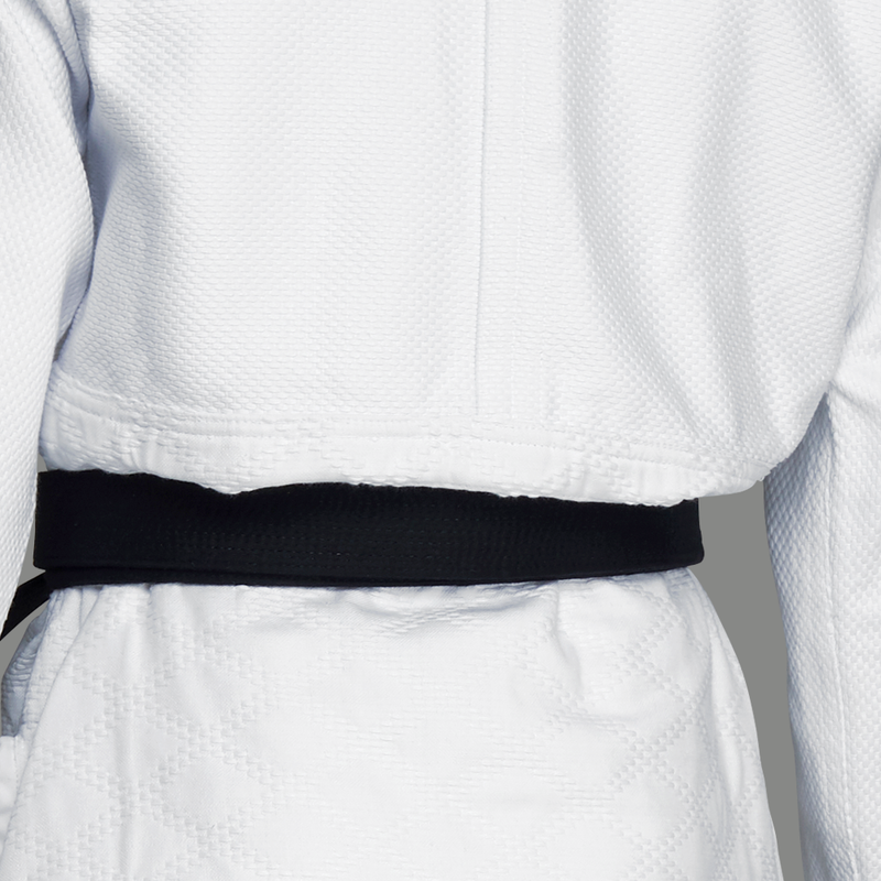 Judopuku - Adidas - Champion III - Valkoinen, Slimfit