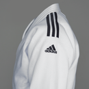 Judopuku - Adidas - Champion III - Valkoinen, Slimfit