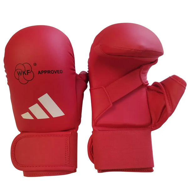 Karate otteluhanskat - Adidas - WKF, Punainen