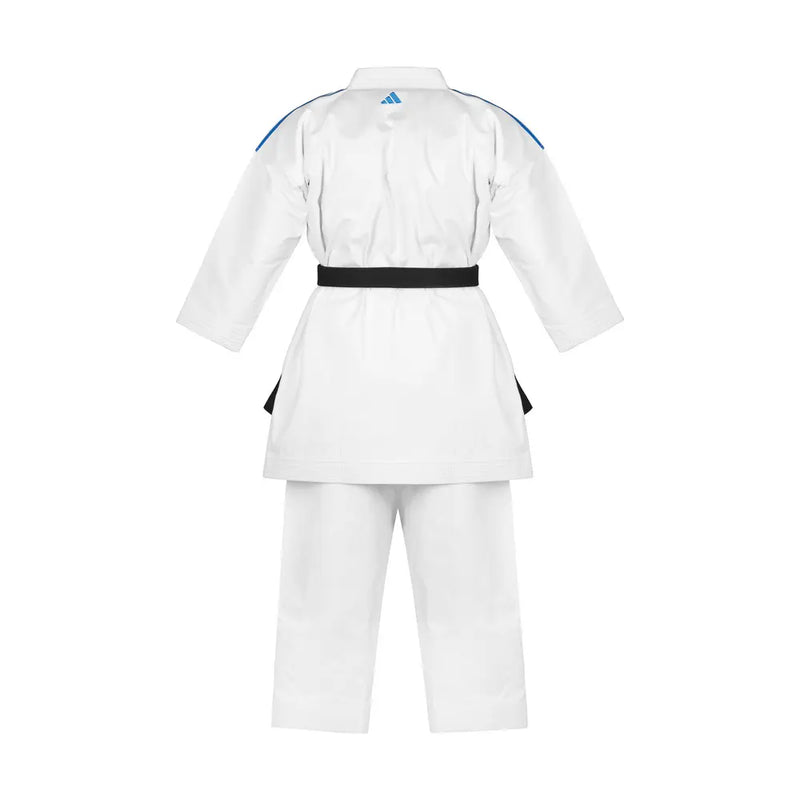 Karatepuku - Adidas - Shori Kata - WKF, Valkoinen/Sininen