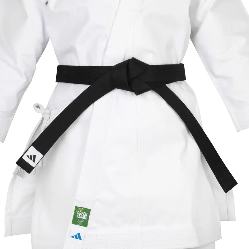 Karatepuku - Adidas - Shori Kata - WKF, Valkoinen/Sininen
