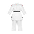 Karatepuku - Adidas - Shori Kata - WKF, Valkoinen/Punainen