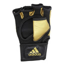 MMA hanskat - Adidas - Speed, musta/kulta