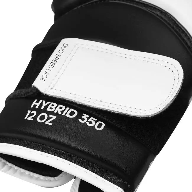 Nyrkkeilyhanskat - Adidas - Hybrid 350 - Musta/Valkoinen