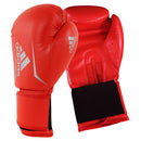 Nyrkkeilyhanskat - Adidas - Speed 50 - Punainen/Hopea