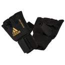 Sisähanskat - Adidas - Quick Wrap Glove - Musta/Kulta