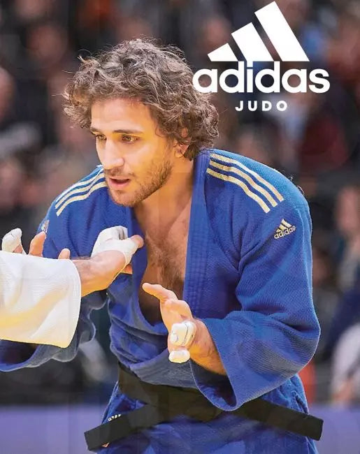 Judopuku - Adidas - Champion III - Regular fit, sininen
