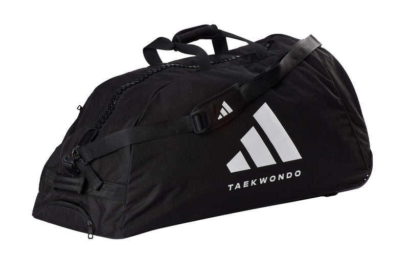Treenilaukku - Adidas - Trolley treenilaukku, TKD, Musta/valkoinen